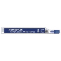 MINAS MICRO CARBON 250, 1,3MM, GRAD. HB STAEDTLER 250 13-HB (MIN12) (Espera 4 dias)